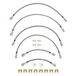 Brake Hose Kit for 2011 GMC Sierra 2500 HD 6.0L 4WD
