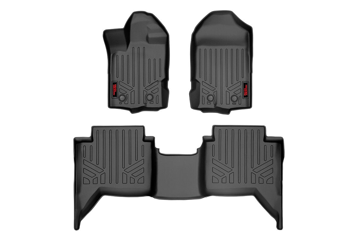 Floor mats for 2019-2023 Ford Ranger by Rough Country