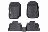 Floor mats for 2007-2013 Jeep Wrangler by Rough Country