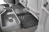 Fits Nissan Frontier 2WD/4WD (2008-2021) Floor Mats; FR & RR; Crew Cab; M-80513