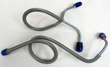 1972-1973 Ford Mustang Complete Brake Line Kit V8 Manual Drums Steel MBLK45
