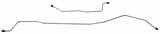 1964-1965 Ford Mustang Complete Brake Line Kit Manual Drums 6 Cylinder Steel MBLK04