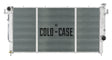 94-02 Dodge Cummins Truck Aluminum Performance Radiator radiator row aluminum polished