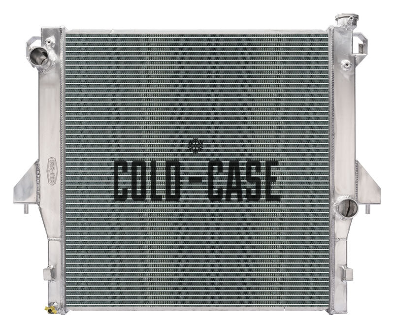 03-09 Dodge Cummins Truck Aluminum Performance Radiator row aluminum polished