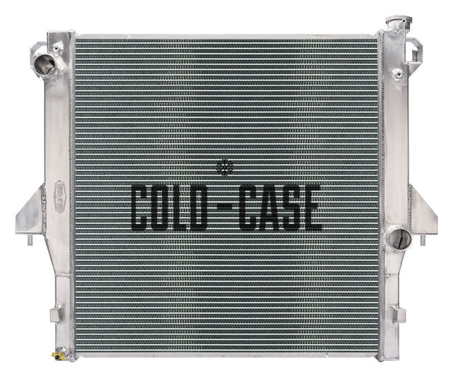 03-09 Dodge Cummins Truck Aluminum Performance Radiator row aluminum polished