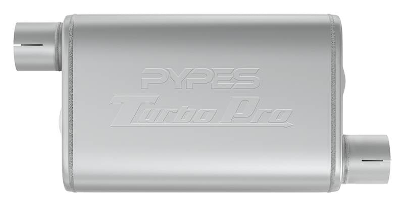 Pypes performance muffler 2.5 inch 304 stainless steel MVT10