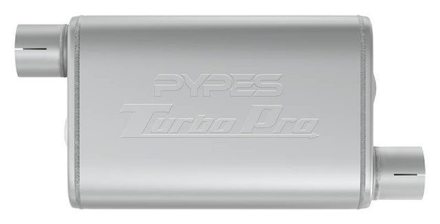Pypes performance muffler 2.5 inch 304 stainless steel MVT10