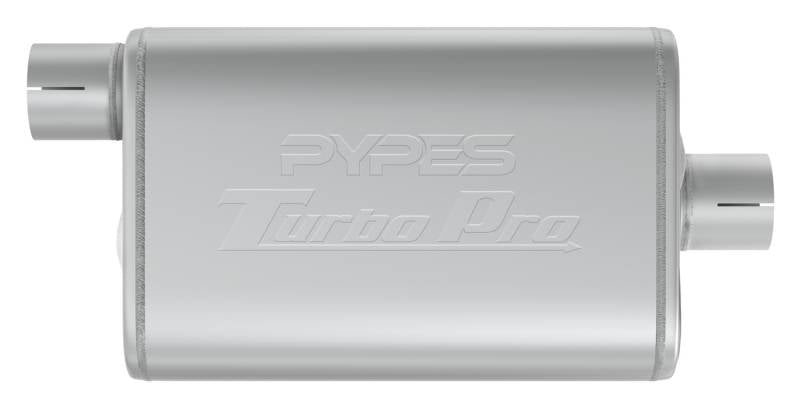 Pypes performance muffler 2.5 inch 304 stainless steel MVT13