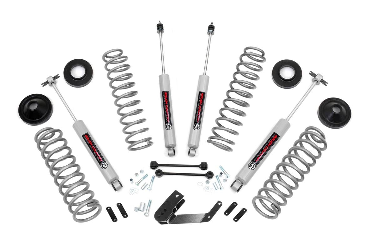 Lift kit for 2007-2018 Jeep Wrangler JK by Rough Country