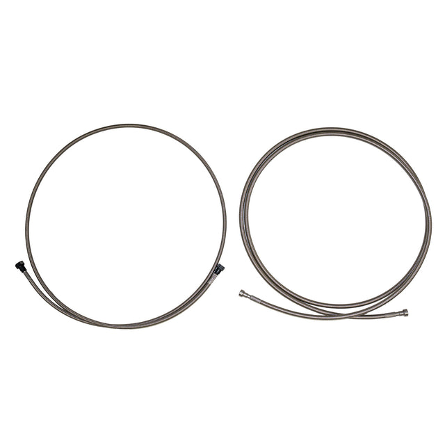 Fuel Line for 2011 GMC Sierra 2500 HD 6.0L, Quick Fix Fuel Kit; Braided Stainless stainless steel