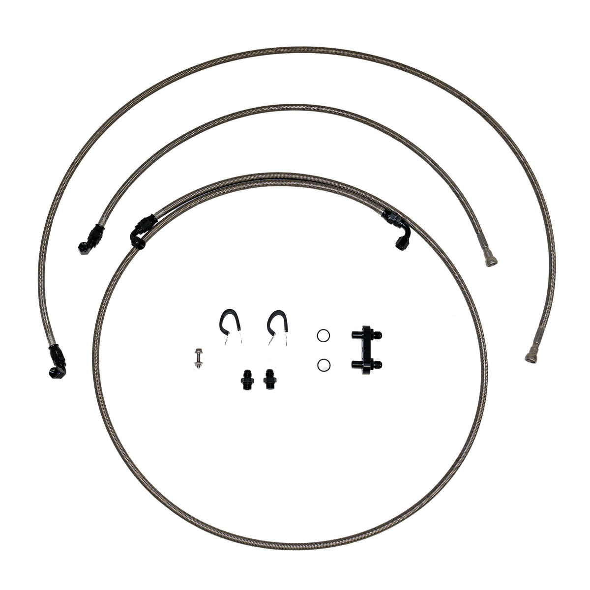 Transmission Lines for 2011-2014 GMC Sierra 2500 HD Quick Fix stainless steel