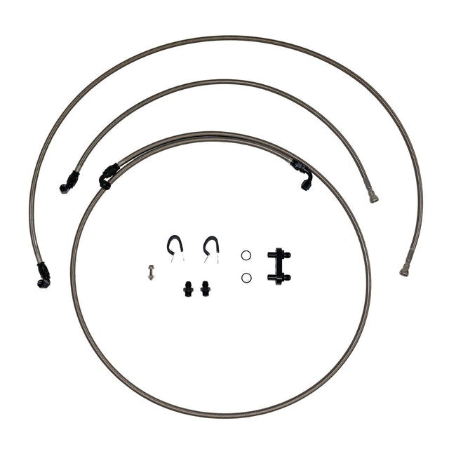 Transmission Lines for 2011-2014 GMC Sierra 2500 HD Quick Fix stainless steel