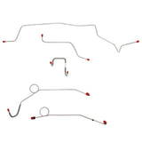1967 Dodge Charger Complete Brake Line and Hose Kit Power Drums BLH114SS