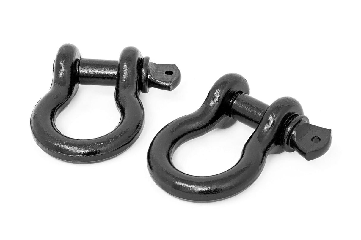 D Ring Shackles; Cast; by Rough Country