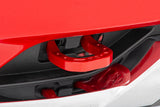 Fits Chevy Silverado 1500 2&4WD (2014-2018 & Classic) Tow Hooks Forged Red RS134