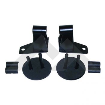 RT Off-Road mirror kit fits 2007-2018 Jeep Wrangler black metal powder coat RT30016