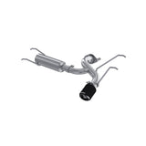 MBRP axle-back exhaust system 2.5 inch single rear exit Armor Pro Series T304 stainless steel carbon fiber tip