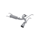 MBRP axle-back exhaust system 2.5 inch single rear exit aluminized steel