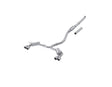MBRP cat-back exhaust system fits 2022-2024 Honda 2.5 inch dual split rear exit aluminized steel S4906AL