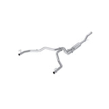 MBRP cat-back exhaust system fits 2021-2025 Cadillac 3 inch dual split rear exit Armor Pro Series T304 stainless steel