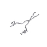 Fits 2011+ Dodge Durango AL Series 3.0in Cat-Back Dual Rear Exit Exhaust