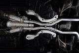 MBRP cat-back exhaust system 3 inch dual rear exit Armor Pro Series T304 stainless steel carbon fiber tip