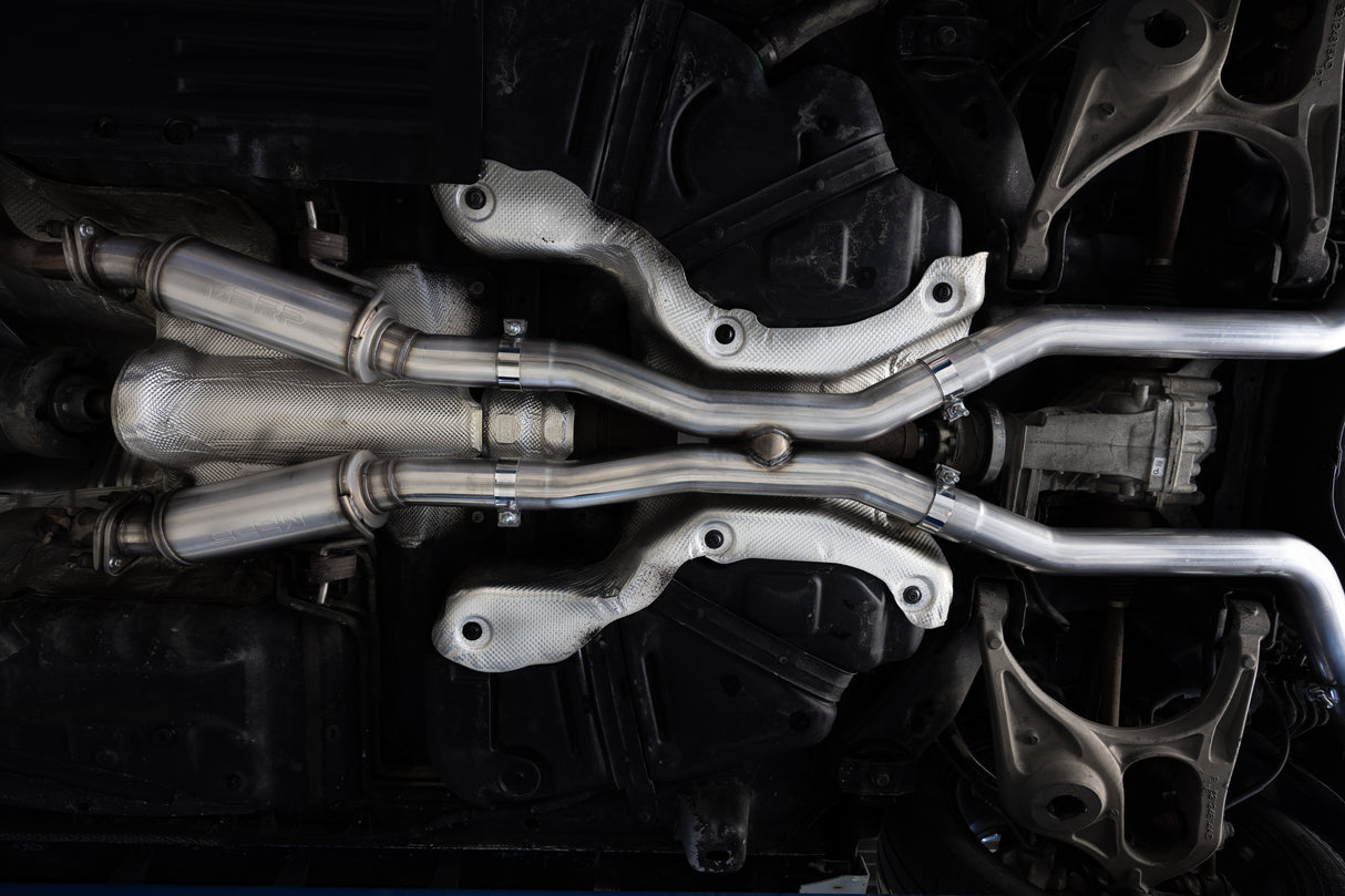 MBRP cat-back exhaust system 3 inch dual rear exit T304 stainless steel