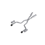 MBRP cat-back exhaust system 3 inch dual rear exit Armor Pro Series T304 stainless steel carbon fiber tip