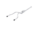 MBRP cat-back exhaust system fits Ram 1500 3 inch dual split rear exit Armor Pro Series T304 stainless steel carbon fiber tip S51563CF