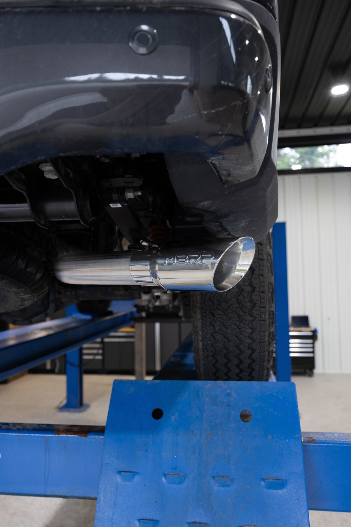 MBRP cat-back exhaust system fits Ford Ranger 3 inch single side exit T304 stainless steel