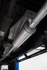 MBRP cat-back exhaust system fits Ford Ranger 3 inch single side exit T304 stainless steel
