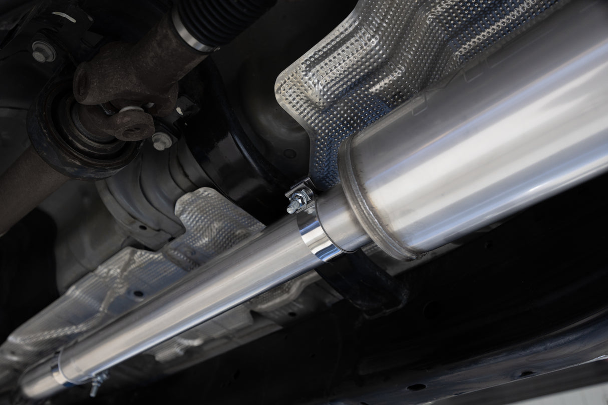 MBRP cat-back exhaust system fits Ford Ranger 3 inch single side exit aluminized steel