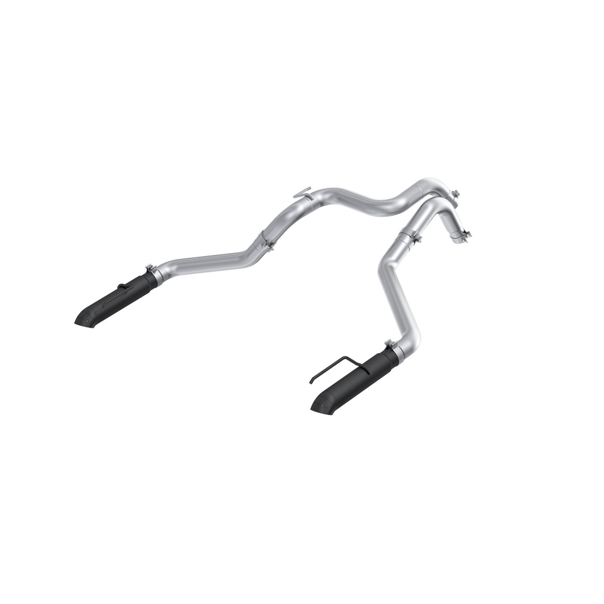 MBRP axle-back exhaust system fits 2024-2025 Ford Ranger 3 inch dual rear exit T304 stainless steel