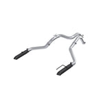 MBRP axle-back exhaust system fits 2024-2025 Ford Ranger 3 inch dual rear exit T304 stainless steel
