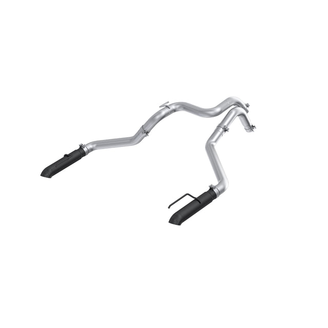 MBRP axle-back exhaust system fits 2024-2025 Ford Ranger 3 inch dual rear exit T304 stainless steel