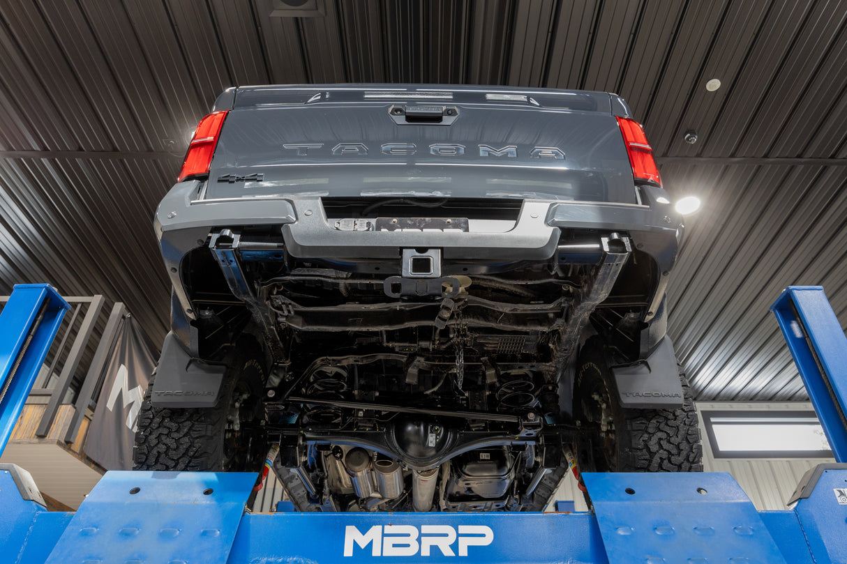 MBRP performance muffler fits Toyota Tacoma Armor Pro Series T304 stainless steel 3 inch inlet/outlet S5325