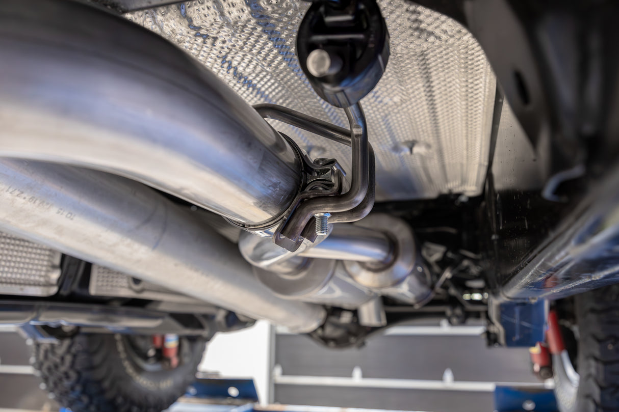MBRP cat-back exhaust system fits 2024-2025 Toyota Tacoma 3 inch aluminized steel