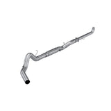 MBRP downpipe-back exhaust system fits 2001-2004 Chevy 5 inch single side exit aluminized steel