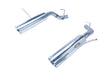 Pypes Pype Bomb axle-back exhaust system fits 2011-2024 Dodge 4.5 inch split rear exit dual exit 304 stainless steel mandrel bent SDD19MS