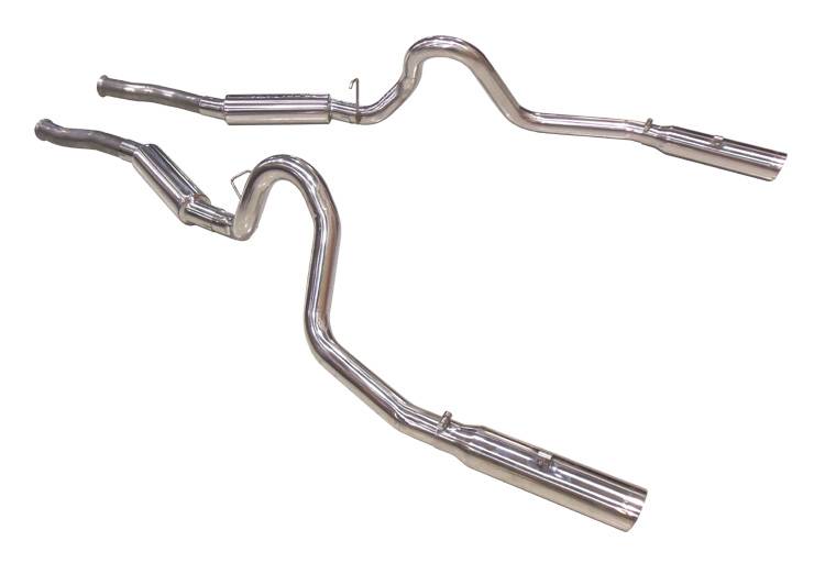 1979-2004 Mustang Pype Bomb Cat Back Exhaust System
