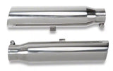 Pypes Pype Bomb axle-back exhaust system fits 1979-2004 Ford Mustang 2.5 inch split rear exit dual exit 304 stainless steel mandrel bent SFM29V