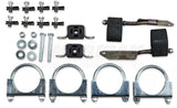 Pypes cat-back exhaust system fits 1998-2004 Ford Mustang 2.5 inch split rear exit dual exit 304 stainless steel mandrel bent SFM50