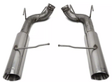 Pypes Pype Bomb axle-back exhaust system fits 2011-2014 Ford Mustang 2.5 inch split rear exit 304 stainless steel mandrel bent