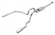 Pypes Violator exhaust system fits 2009-2014 Ford F-150 3.5 inch split rear exit dual exit 304 stainless steel mandrel bent SFT25V