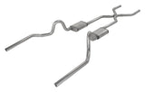 Pypes Violator exhaust system fits 1970-1971 A-Body 3 inch dual exit 304 stainless steel mandrel bent SGA43R