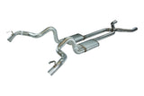 Pypes X-pipe exhaust system fits 1970-1974 F-Body 3 inch split rear exit dual exit 304 stainless steel mandrel bent EVT61