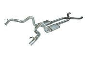 Pypes X-pipe exhaust system fits 1970-1974 F-Body 3 inch split rear exit dual exit 304 stainless steel mandrel bent EVT61