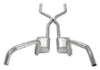 Pypes Violator exhaust system 3 inch split rear exit dual exit 304 stainless steel mandrel bent EVT50