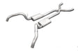 Pypes X-pipe exhaust system 3 inch split rear exit dual exit 304 stainless steel mandrel bent EVT50
