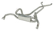 Pypes X-pipe exhaust system 2.5 inch split rear exit dual exit 304 stainless steel mandrel bent EVT49